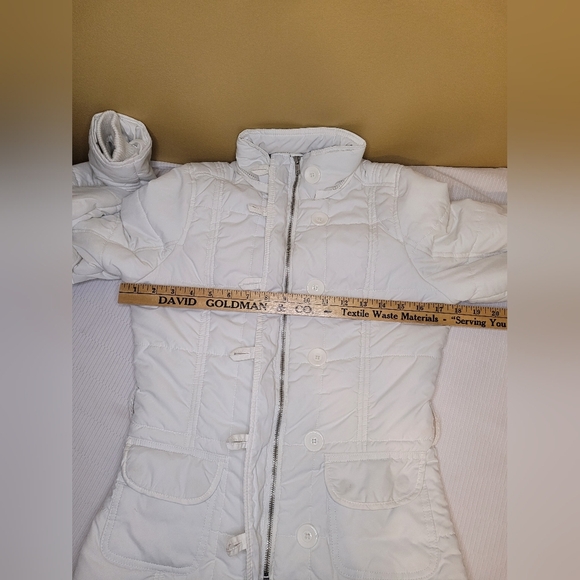 Zenana Outfitters My Favorite Jacket White Puffer sz S - Picture 10 of 13